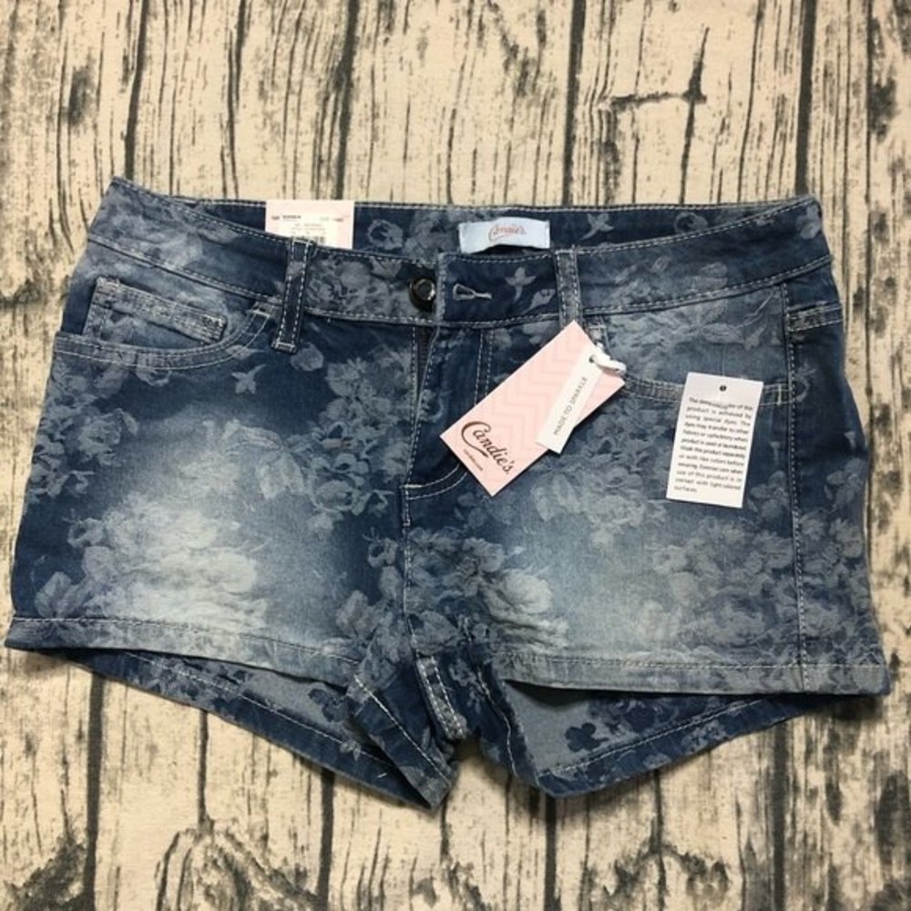 NWT Candie's Floral Shorts Size 3